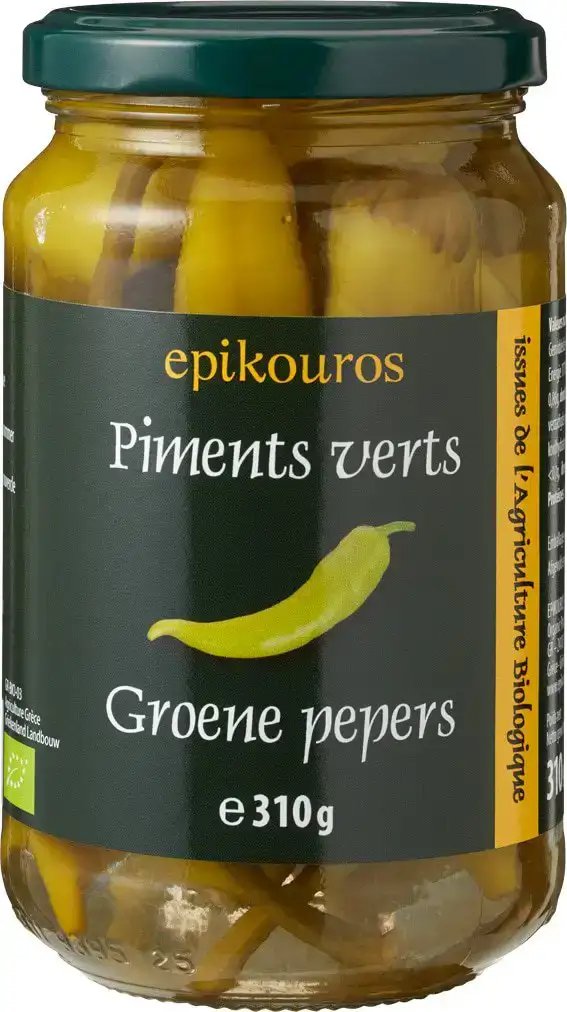 Groene pepers