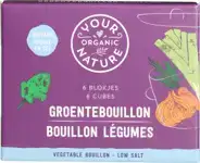 Groentebouillonblokjes zoutarm