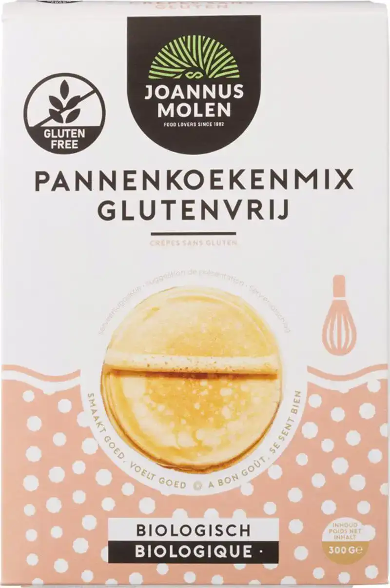 Pannenkoekenmix glutenvrij