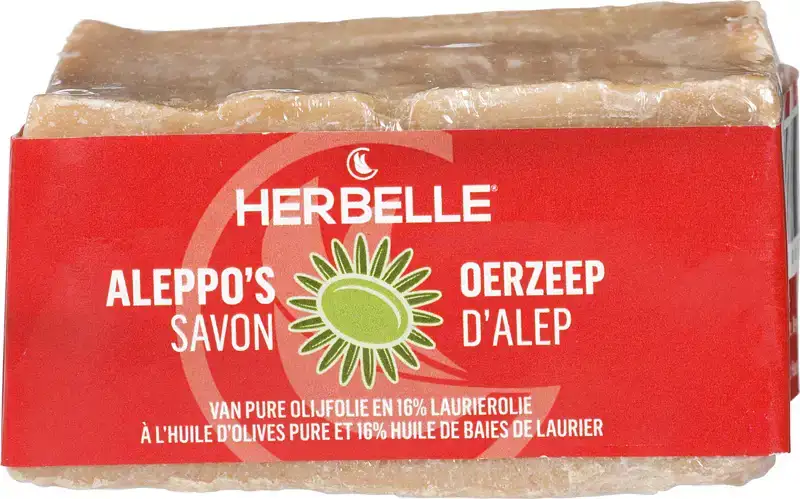 Aleppozeep olijfolie en laurierolie