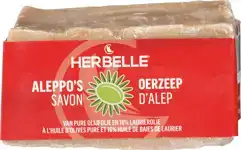 Aleppozeep olijfolie en laurierolie