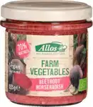 Rode biet- en mierikswortelspread