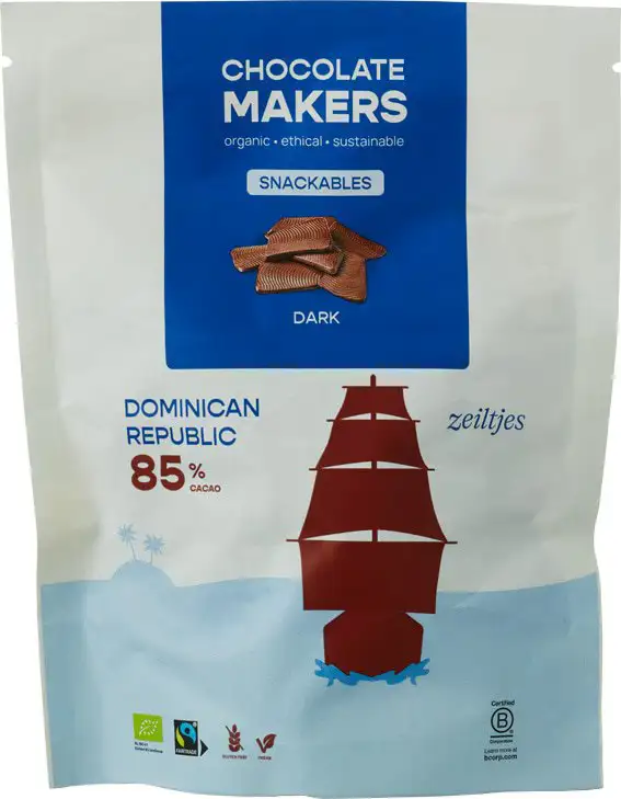Chocozeiltjes puur 85%