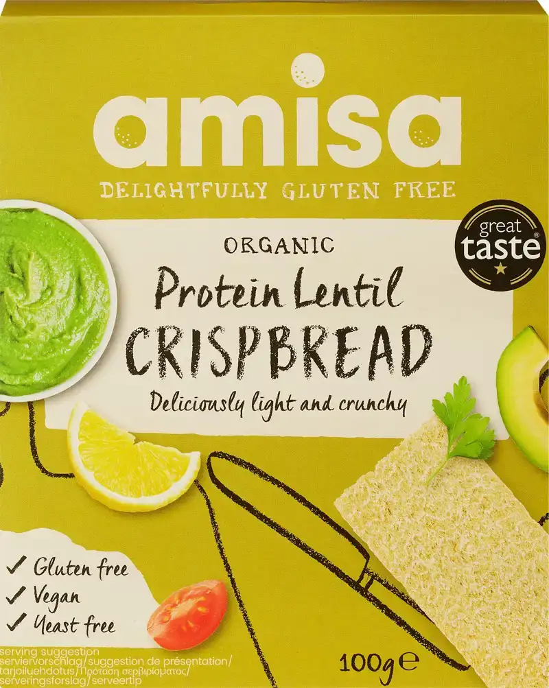 Glutenvrije proteïne linzencrackers
