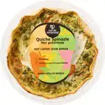 Quiche spinazie geitenkaas