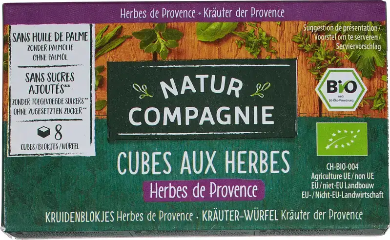Kruidenbouillonblokjes provençaalse kruiden