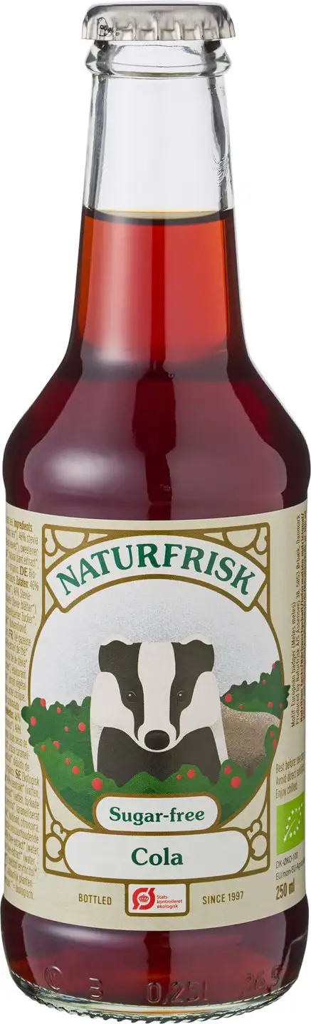 Naturfrisk Cola suikervrij