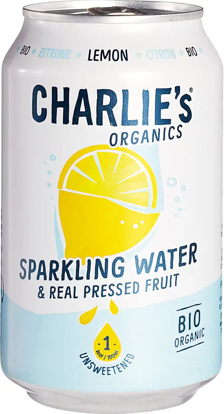 Sparkling water lemon