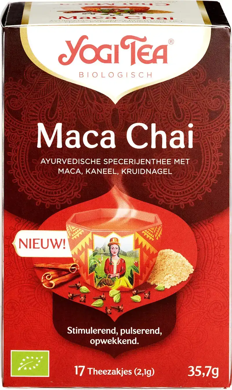 Kruidenthee maca chai