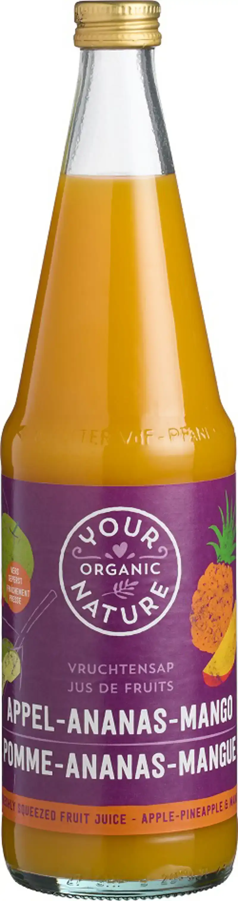 Vruchtensap appel ananas mango
