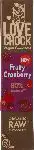 RAW pure chocolade 80% fruity cranberry