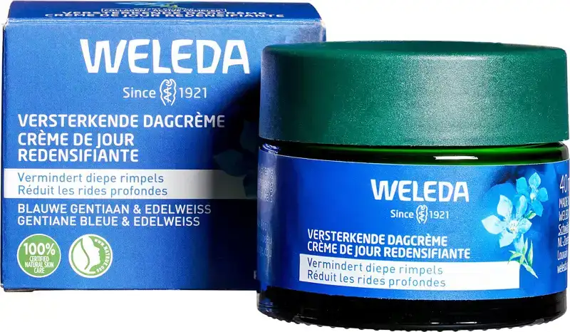 Versterkende dagcrème blauwe gentiaan & edelweiss - 50+ huid