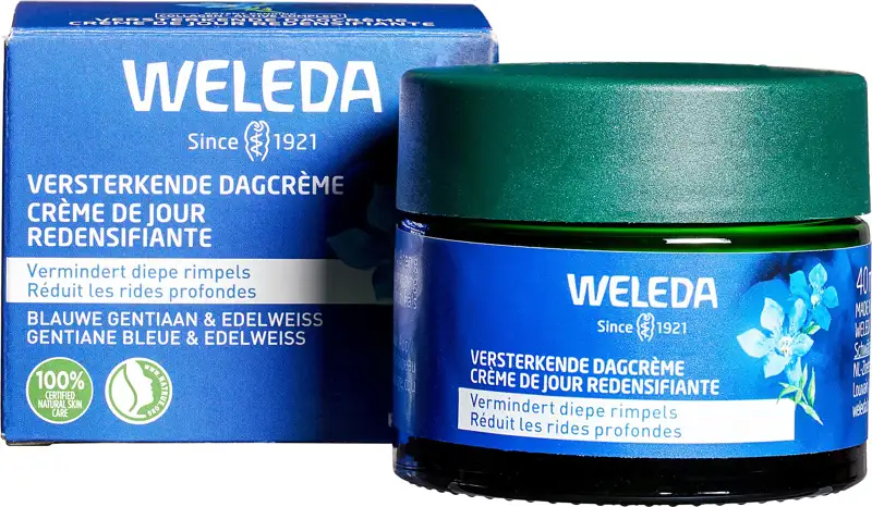 Versterkende dagcrème blauwe gentiaan & edelweiss - 50+ huid