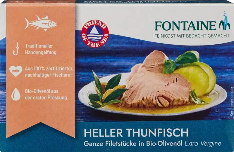 Tonijnfilet in olijfolie