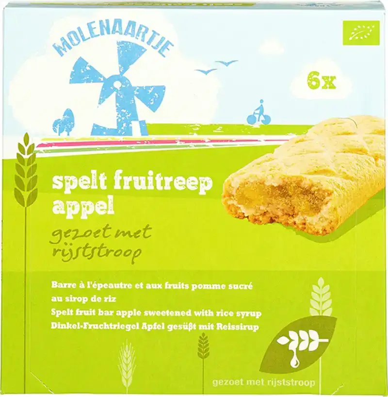 Spelt fruitreep appel