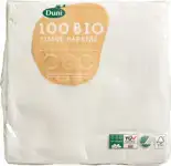 Witte servetten 1-laags