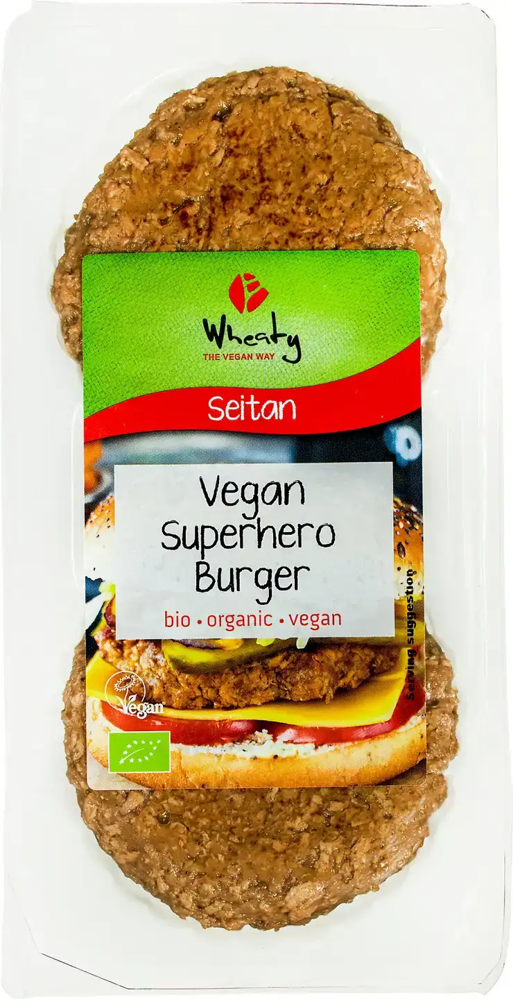 Vegan superheld burger