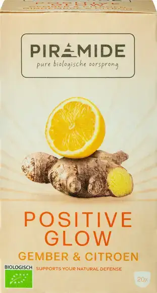 Kruidenthee positive glow gember citroen