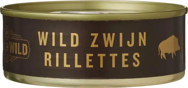 Rilettes van wild zwijn