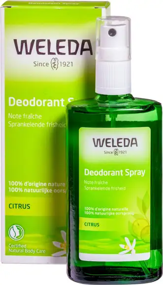 Deodorant spray citrus