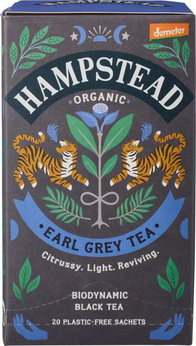 Zwarte thee earl grey