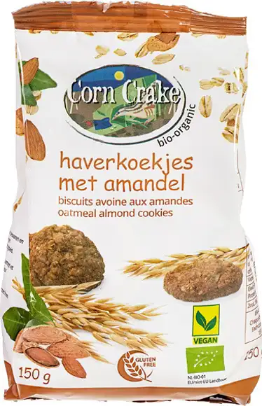 Haverkoekjes met amandel