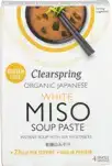 White miso soup paste
