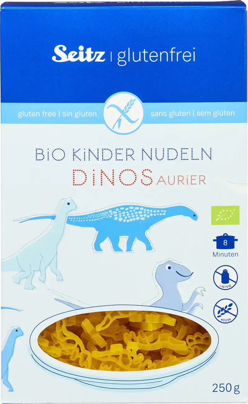Glutenvrije kids pasta dino's