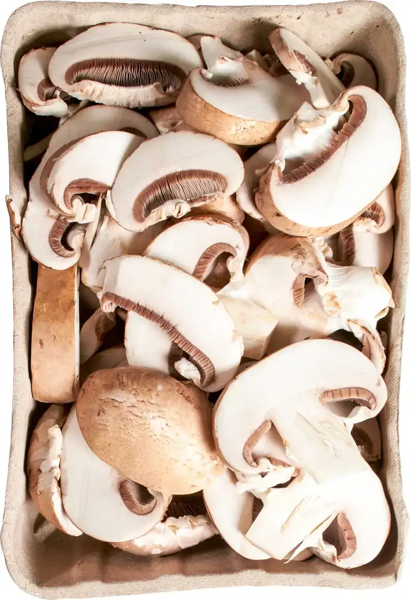 Gesneden kastanjechampignons