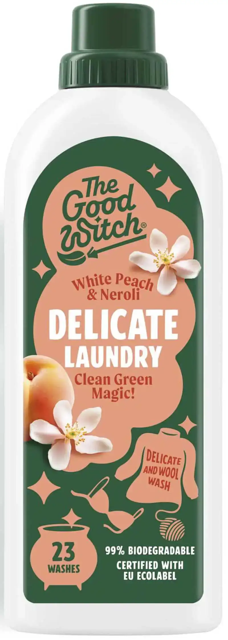 Wasmiddel wol & fijnwas white peach neroli