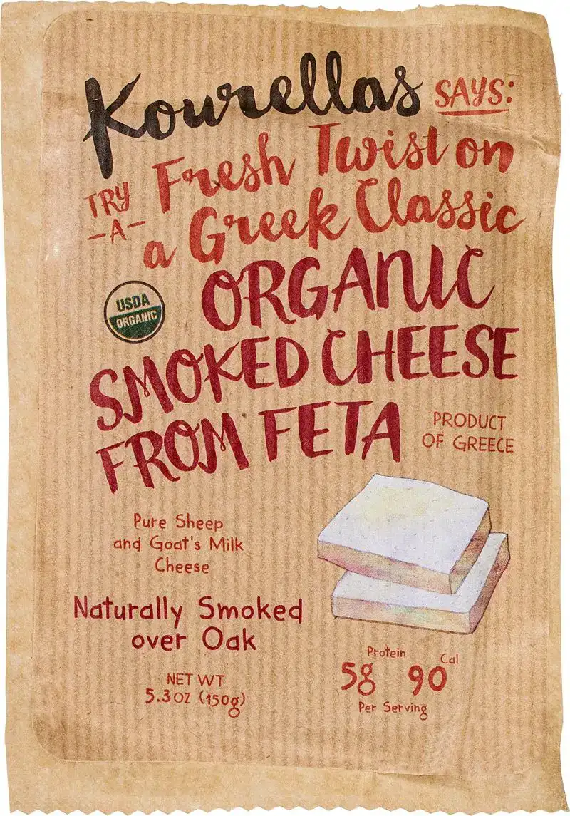 Gerookte feta