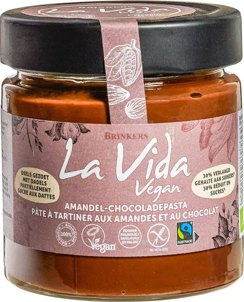 Amandel-chocoladepasta less sugar