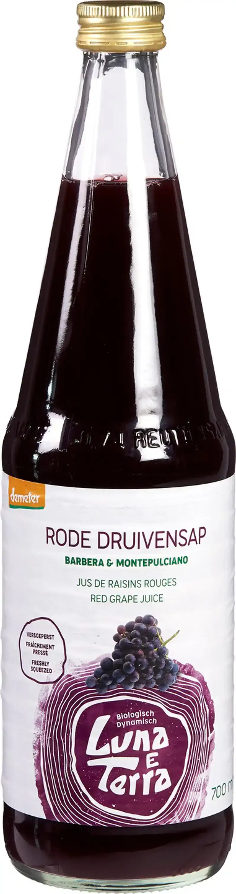 Rode druivensap