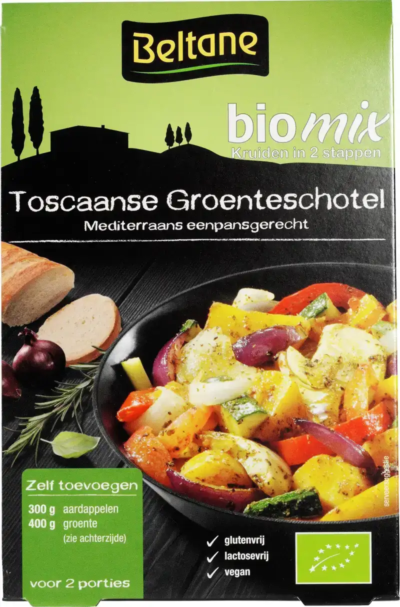 Mix voor Toscaanse groenteschotel