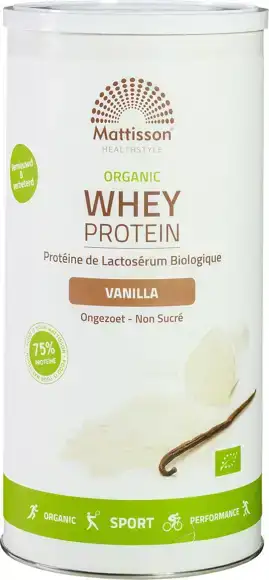 Whey proteïnepoeder vanille