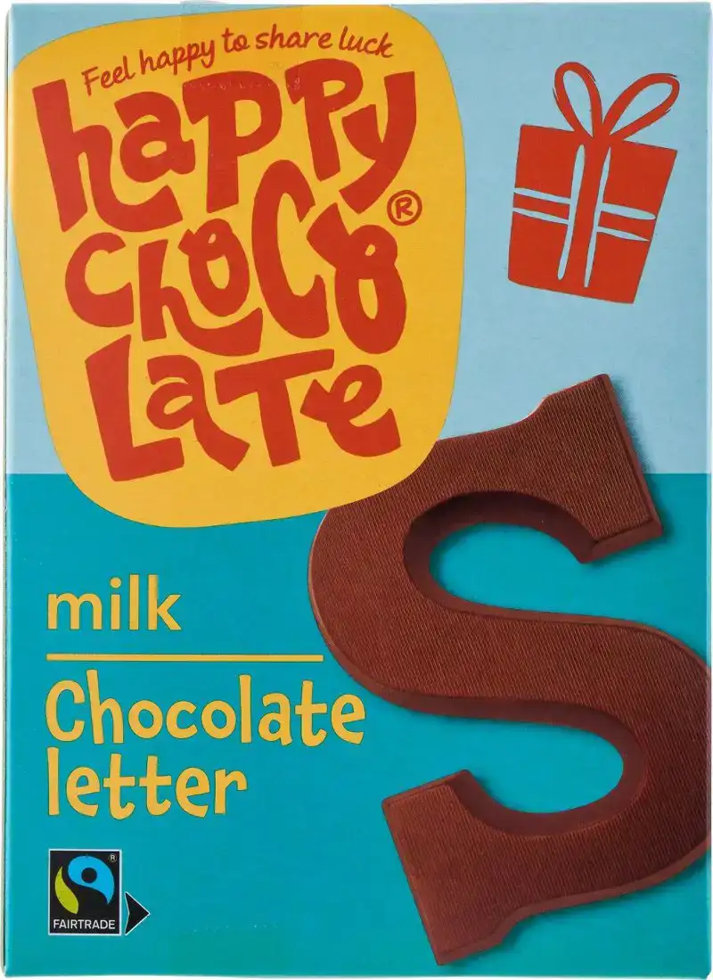 Melk chocoladeletter S