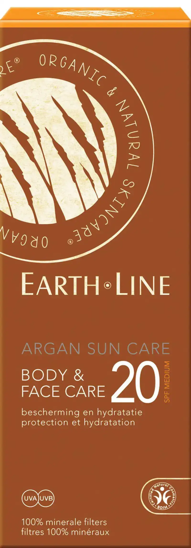 Zonnebrandcrème body & face spf 20