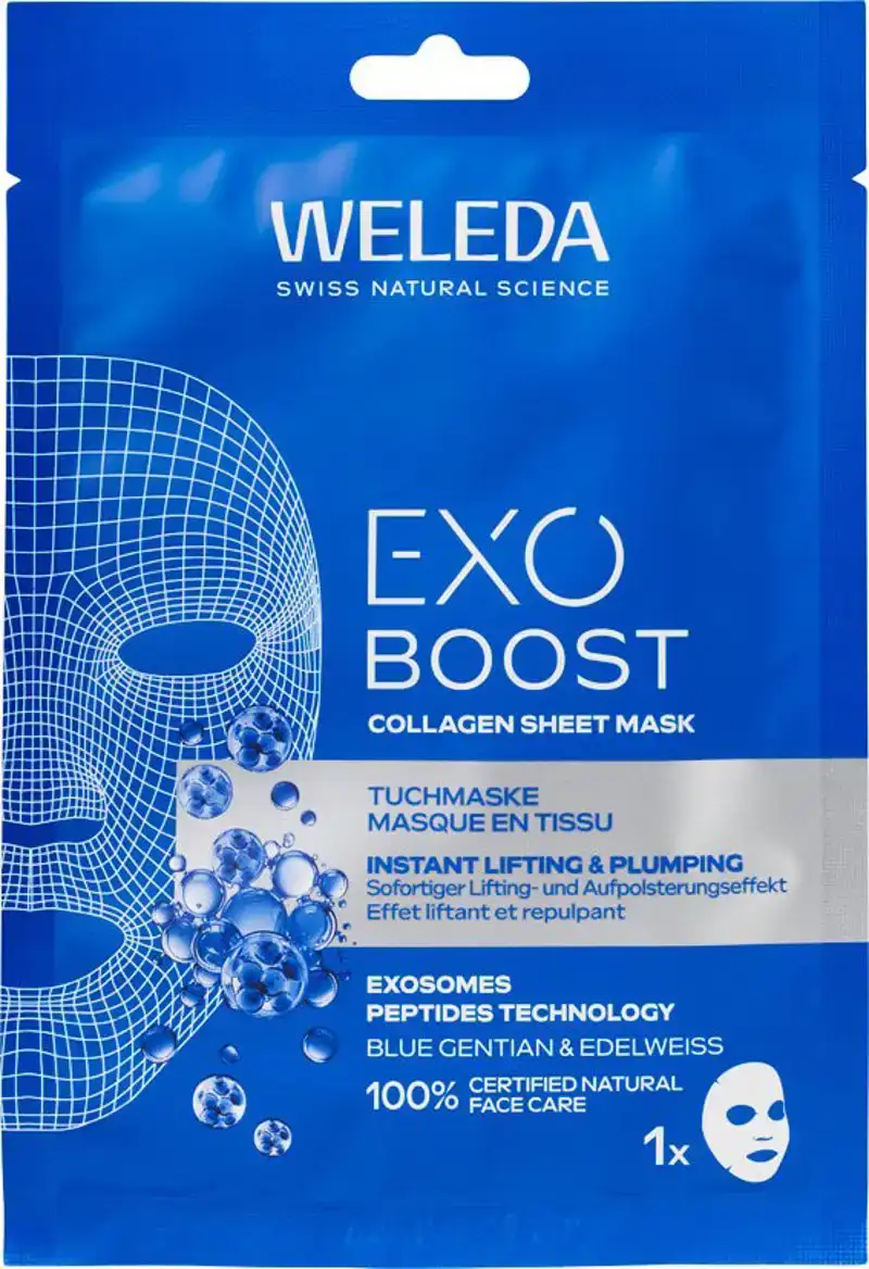 Exo boost collagen sheet mask