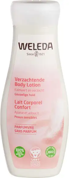 Verzachtende bodylotion parfumvrij