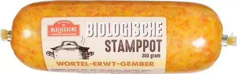 Stamppot wortel erwt gember