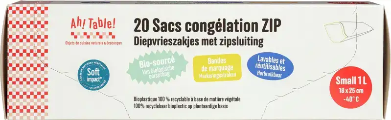 Diepvrieszakken 1 liter