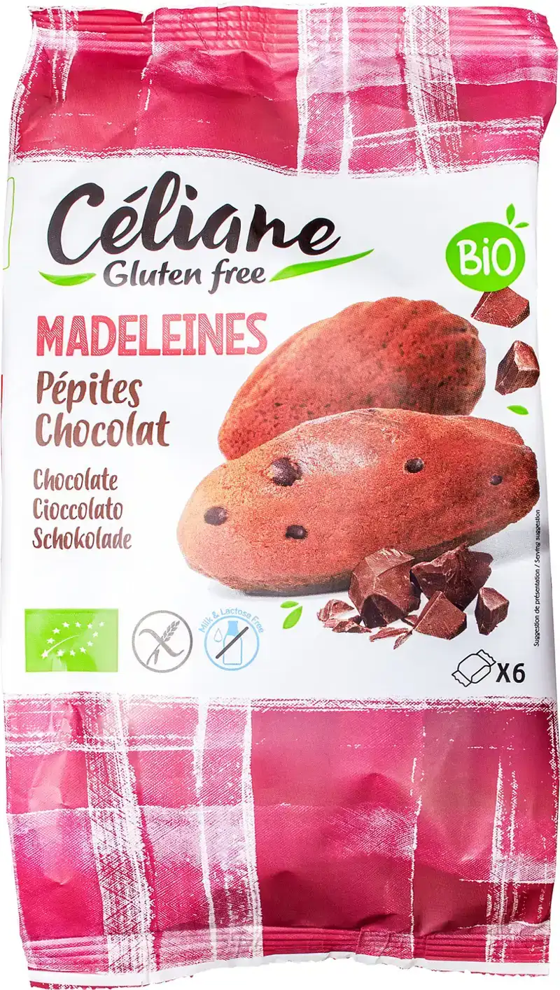 Glutenvrije chocolade madeleines