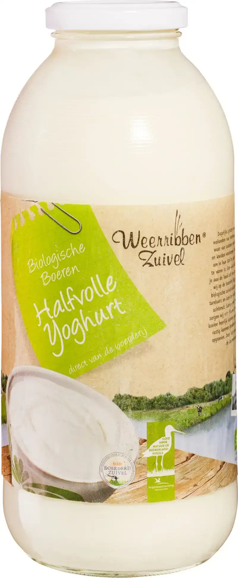 Halfvolle yoghurt