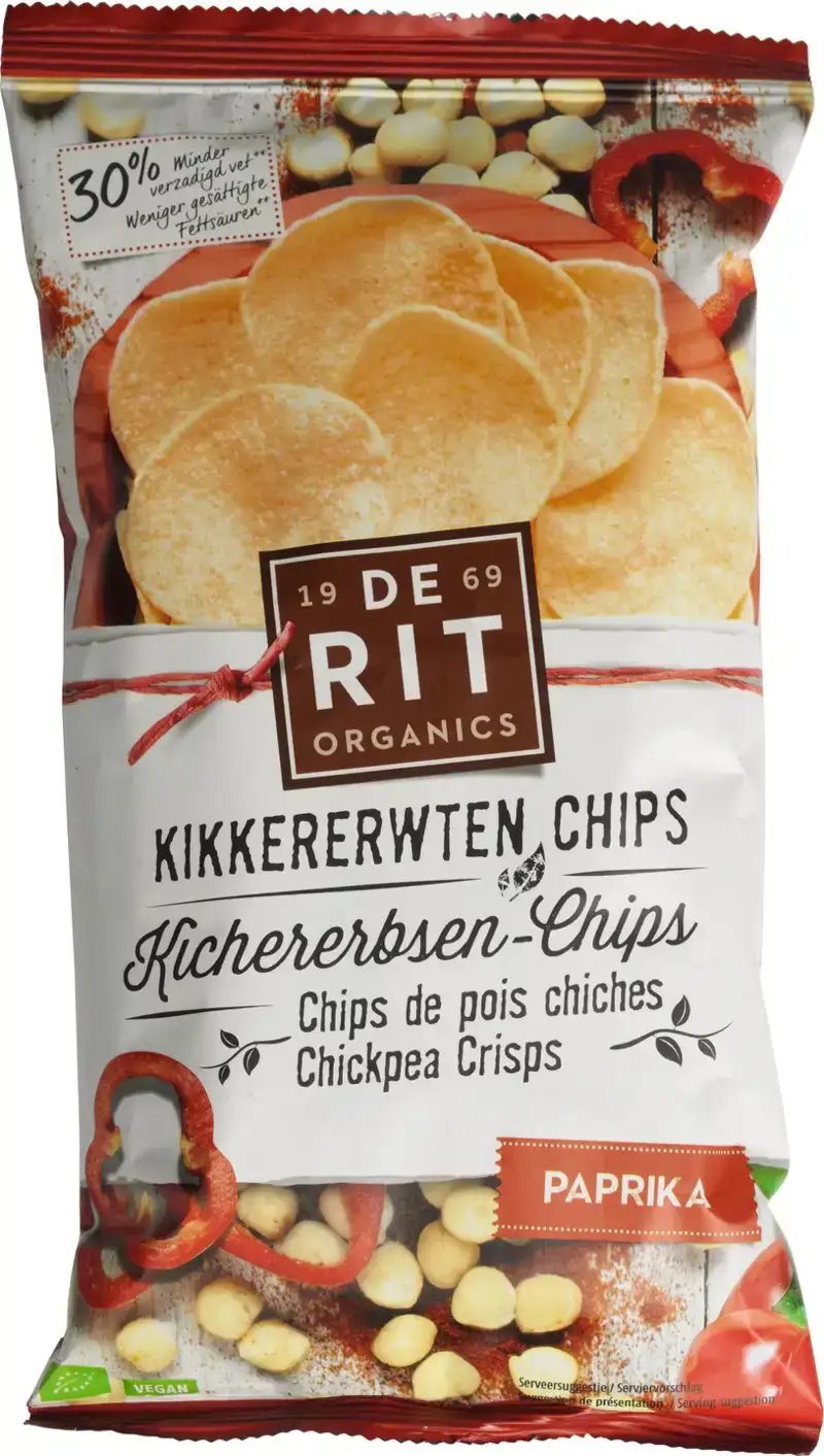 Kikkererwtenchips paprika