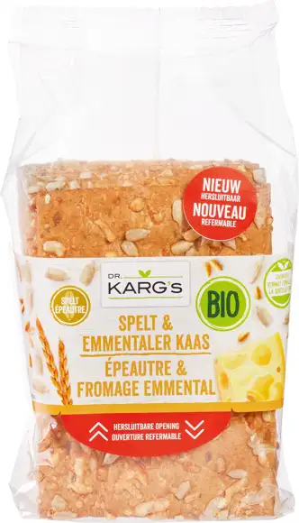 Spelt-kaas crackers