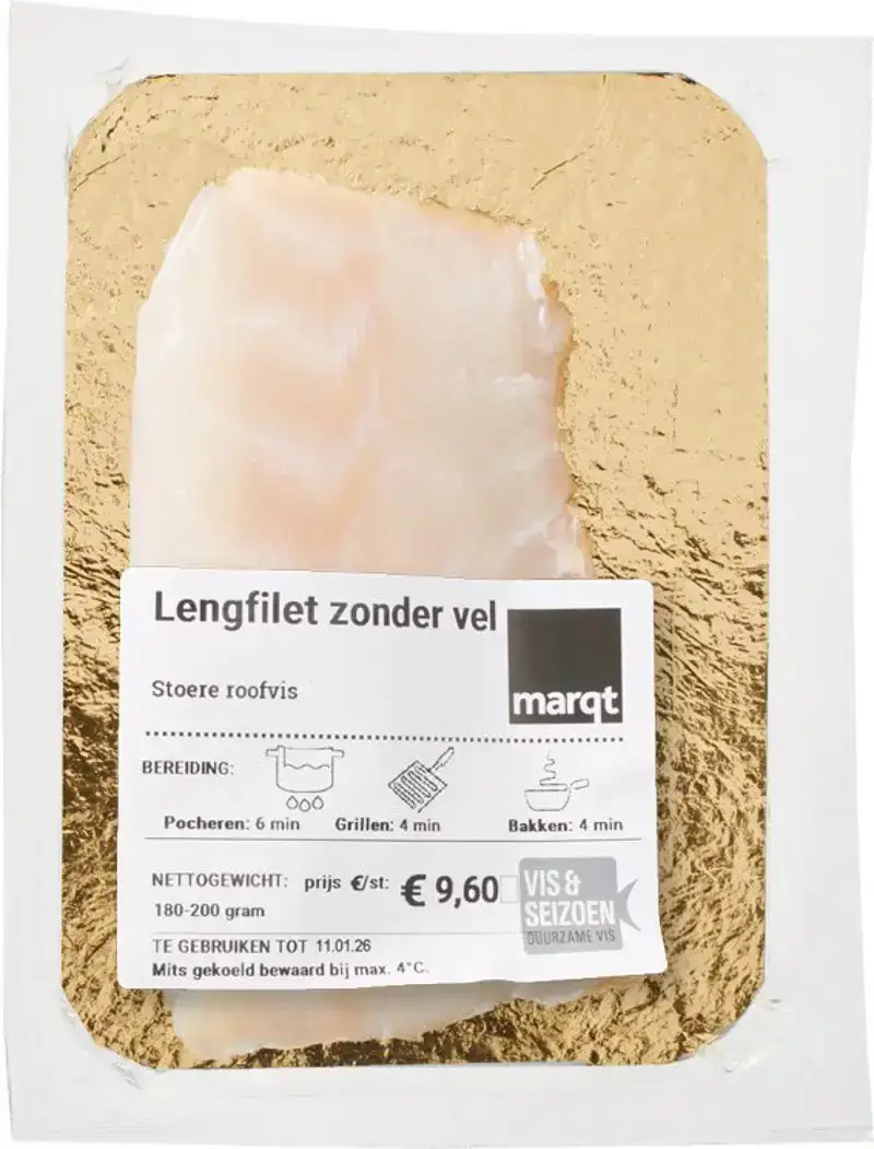 Lengfilet zonder vel
