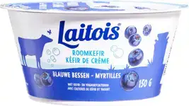 Roomkefir blauwe bes