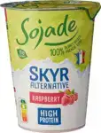 Plantaardige variatie op skyr - framboos