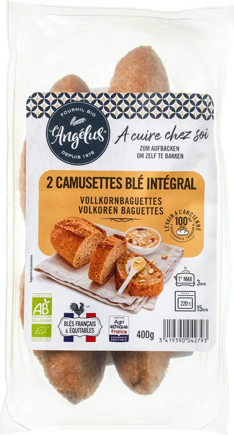 Camusettes volkoren desem