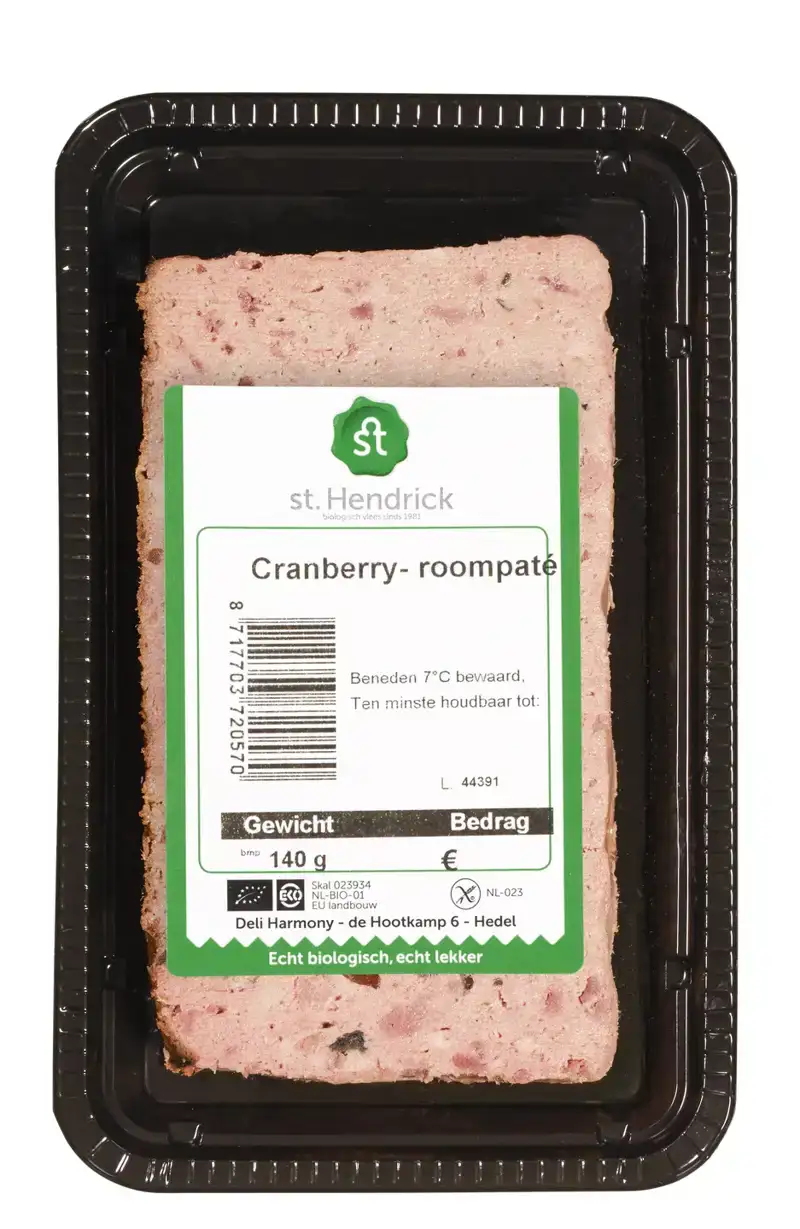Cranberry roompaté